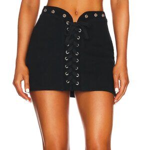 Superdown Lorie Lace Up Skirt Size XXS